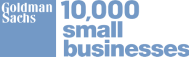 Goldman Sachs 10,000 small businesses logo